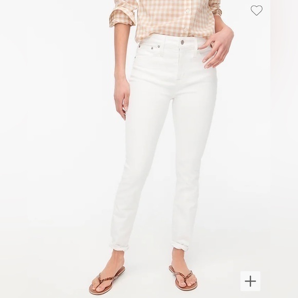 COPY - J.Crew High Rise Skinny Jeans Size 28 Petite - Picture 1 of 5